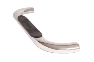 Chevrolet Silverado Nerf Bars - Dee Zee - 4 in. Oval - Stainless Polished - `14-`18